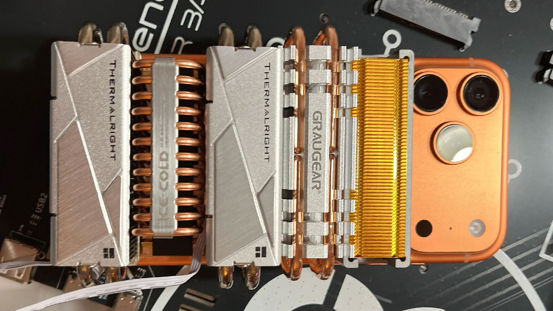 Passive-aggressive iPhone 17 pro Max cooling