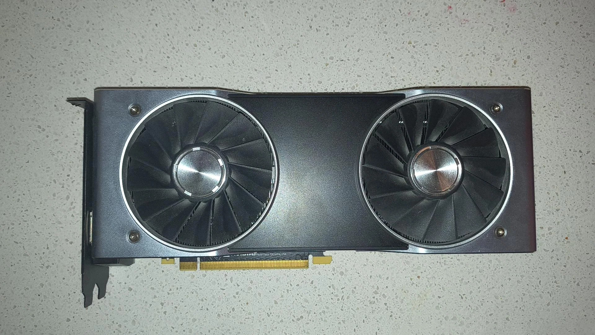 An early engineering sample of the RTX 2080 Ti