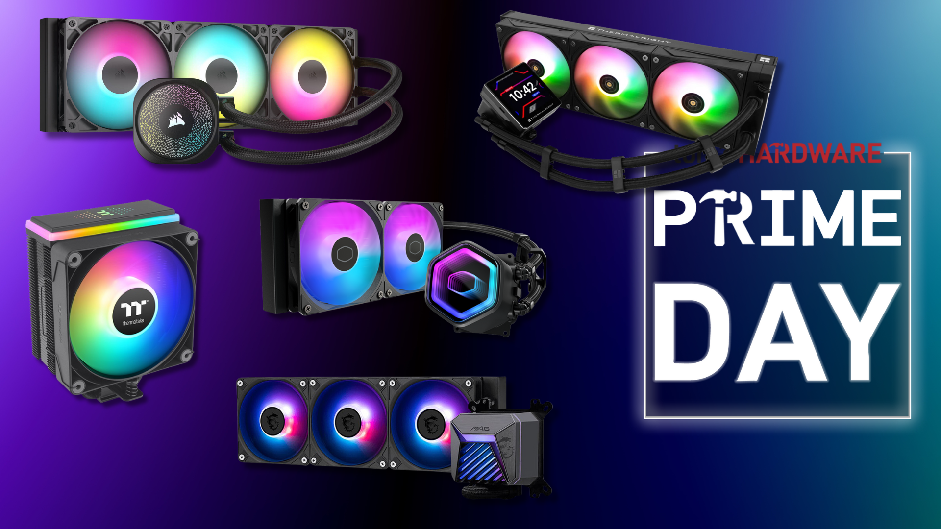 Lots of CPU coolers on sale on Amazon Prime Big Deals Day